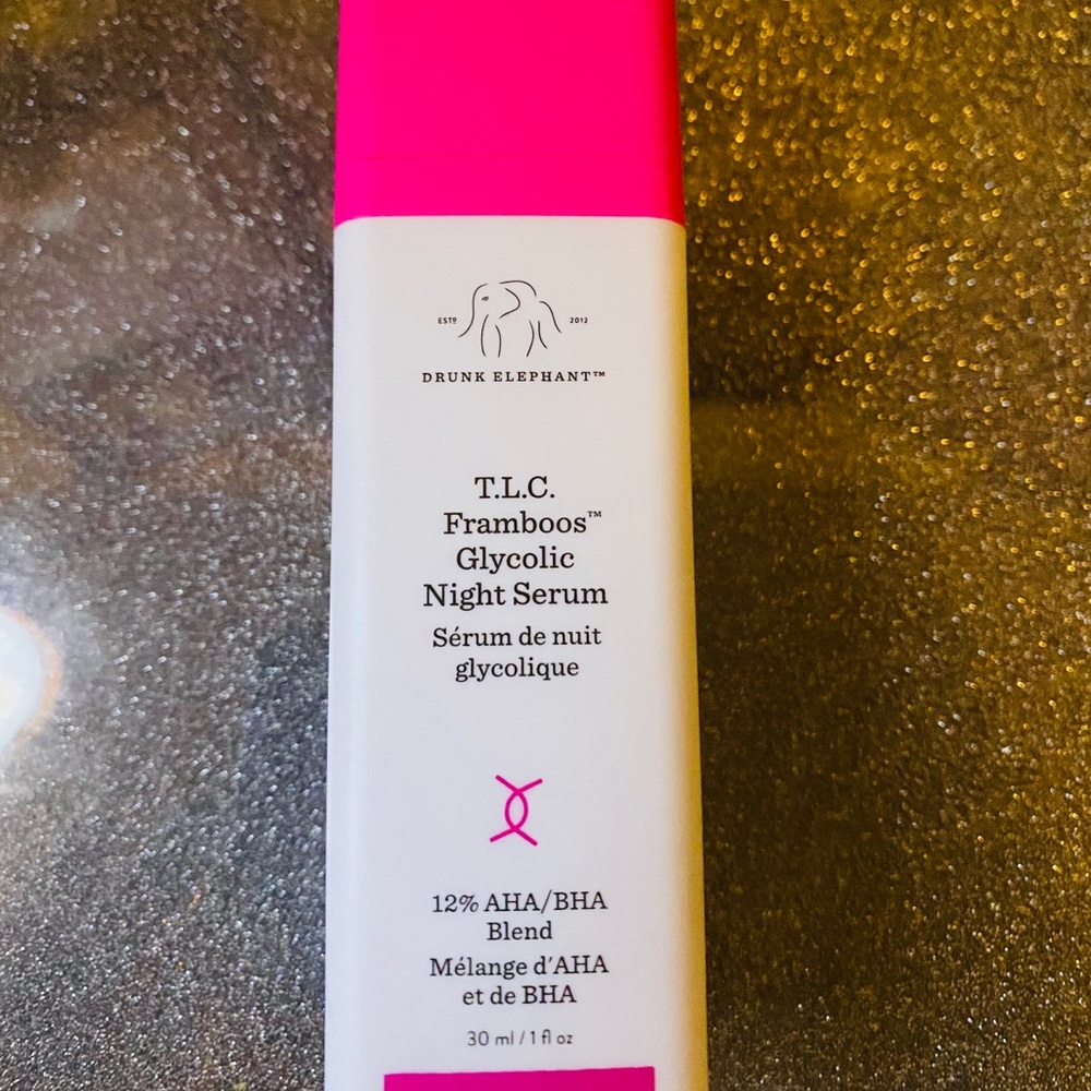 Drunk Elephant T.L.C framboos glycolic night serum
